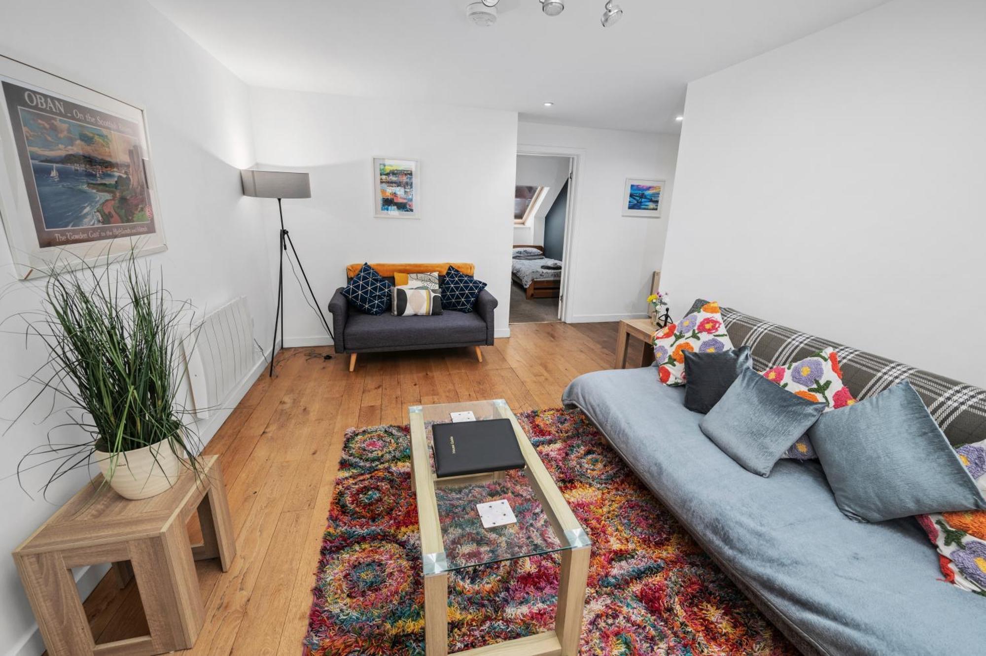Stunning 2Br Loft Apt In Oban - Sea Views ภายนอก รูปภาพ