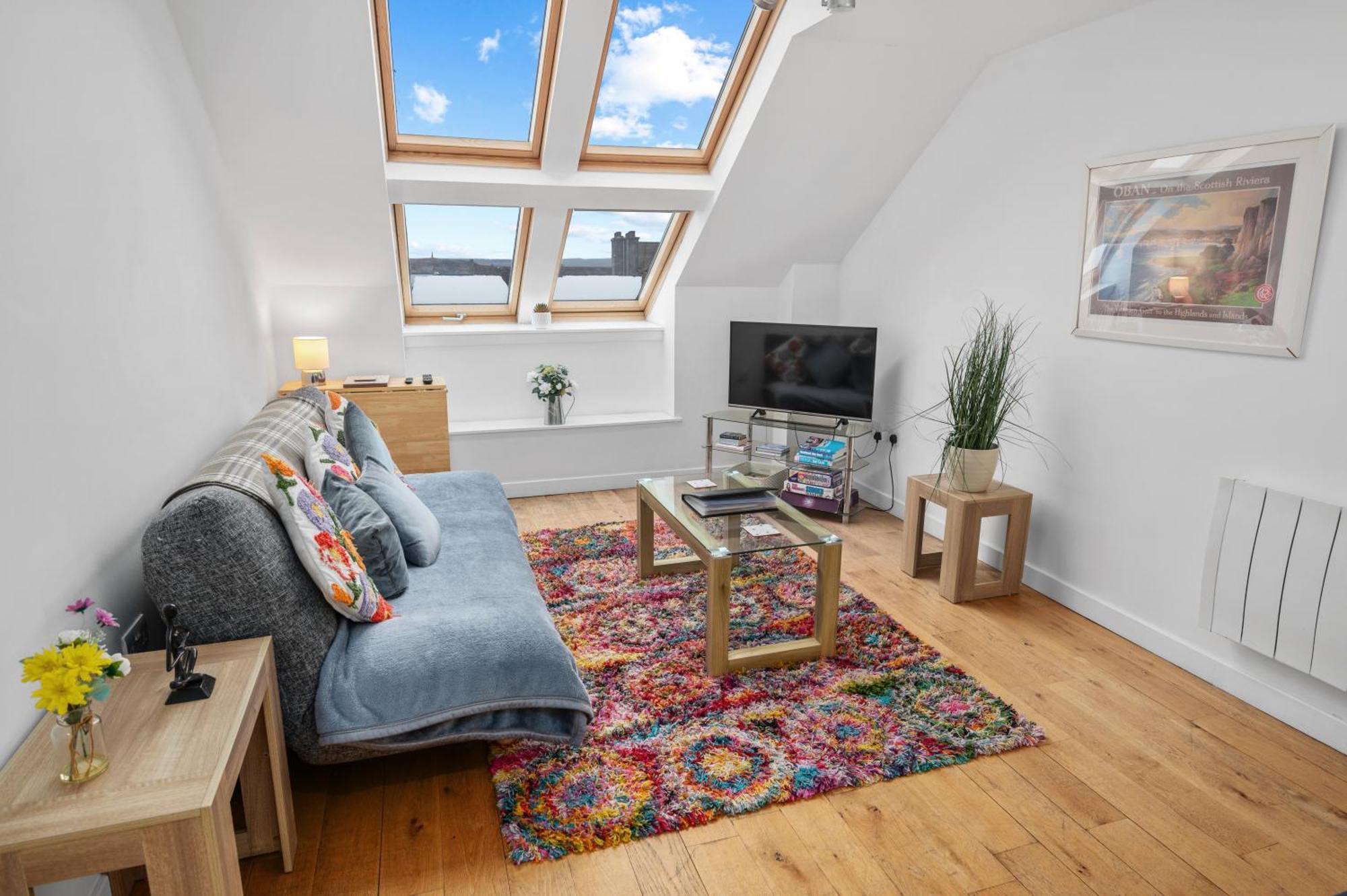 Stunning 2Br Loft Apt In Oban - Sea Views ภายนอก รูปภาพ