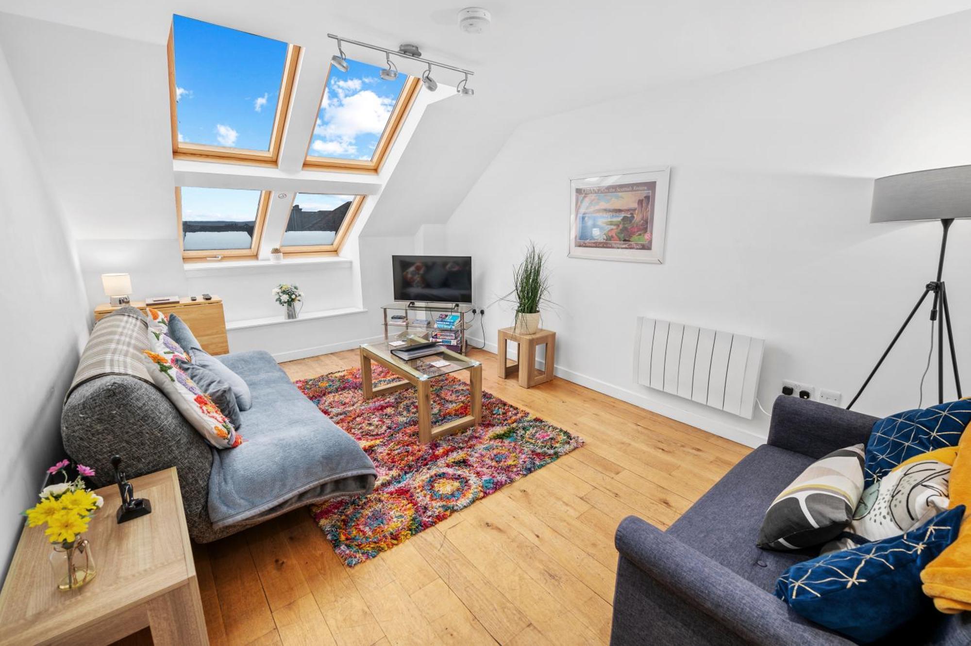 Stunning 2Br Loft Apt In Oban - Sea Views ภายนอก รูปภาพ